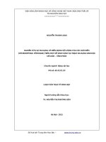 Nghiên cứu sự đa dạng và biến động số lượng của các loài kiến (hymenoptera formicidae) trên một số sinh cảnh tại trạm đa dạng sinh học mê linh, vĩnh phúc 