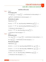 Chủ đề 4  GIẢI CHI TIẾT   tiệm cận hàm số 