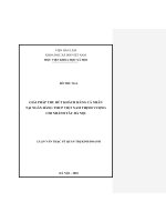 Giải phát thu hút khách hàng cá nhân tại ngân hàng thương mại cổ phần việt nam thịnh vượng – chi nhánh tây hà nội