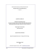 Nghiên cứu đặc điểm sinh học của một số chủng vi sinh vật có khả năng sinh tổng hợp enzym nhằm định hướng ứng dụng trọng xử lyus nước thải hữu cơ 