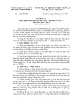 Kế hoạch, quy chế, mẫu đăng ký xây dựng trường học an toàn về an ninh trật tự