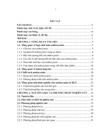 Nghiên cứu thu nhận và ứng dụng anthocyanins của khoai lang tím trong chế biến thực phẩm 