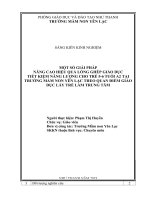 skkn một số giải pháp nâng cao hiệu quả lồng ghép giáo dục tiết kiệm năng lượng cho trẻ 5   6 tuổi a2 tại trường mầm non yên lạc, huyện như thanh 