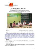 27 câu hỏi hay về thuế hiện nay THẦY HÙNG