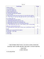 skkn một số biện pháp nâng cao chất lượng giáo dục bảo vệ môi trường cho trẻ 5   6 tuổi ở trường mầm non  