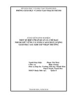 skkn một số biện pháp quản lí, chỉ đạo nhằm nâng cao chất lượng giáo dục sau khi sáp nhập tại trường tiểu học thành kim 