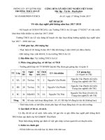 Kế hoạch về việc dạy và thi nghề phổ thông năm học 2017 2018