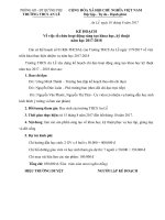 Kế hoạch về việc tổ chức hoạt động sáng tạo khoa học kỹ thuật năm học 20172018