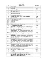 Một số biện pháp chỉ đạo thực hiện tốt hội thi xây dựng môi trường giáo dục lấy trẻ làm trung tâm ở trường mầm non đông ninh, huyện đông sơn 