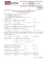 Đề thi thử THPTQG 2018 môn toán chuẩn cấu trúc của BGD PRO XPLUS Đề số 2 