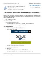 Bài tập thực hành môn thiết kế cơ sở dữ liệu