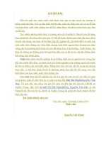 Tổ chức công tác kế toán thu chi ngân sách tại UBND xã nghĩa trung huyện việt yên tỉnh bắc giang 