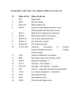 Khảo sát nồng độ glucagon   like peptide   1 và một số yếu tố liên quan ở bệnh nhân đái tháo đường týp 2 chẩn đoán lần đầu tt 