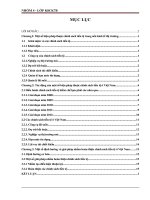 Đề tài phân tích tác dộng của một số biện pháp thuộc chính sách tiền tệ mà chính phủ việt nam sử dụng trong thời gian qua 