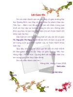 Mở rộng vốn từ cho học lớp 4 thông qua phân môn luyện từ và câu tại trường tiểu học hồng hóa – minh hóa – quảng bình 