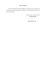 Khắc phục lỗi phát âm trong dạy học phân môn tập đọc cho học sinh lớp 3 trường tiểu học số 1 phúc trạch, huyện bố trạch, tỉnh quảng bình 