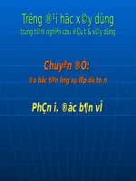   Dỡ bóc tiền lương và lập dự toán xây dựng 