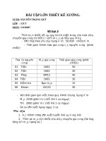 BÀI TẬP LỚN THIẾT KẾ XƯỞNG   NGUYEN TRONG QUY