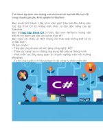 Học C từ cơ bản đến nâng cao cùng chuyên gia Stanford