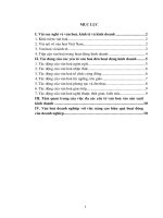 Tieu luan ve van hoa kinh doanh 