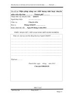 SKKN Biện pháp nâng cao chất lượng sinh hoạt chuyên môn cho phó Hiệu trưởng các trường tiểu học