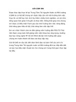 báo cáo thực tập Tìm hiểu báo cáo đánh giá tác động môi trường của dự án đầu tư và xây dựng khu neo đậu tránh trú bão cho tàu cá kết hợp cảng cá Ba Tri, tỉnh Bến Tre