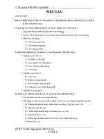 MỘT số vấn đề về tín DỤNG và tín DỤNG TRUNG, dài hạn của NGÂN HÀNG THƯƠNG mại