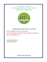 Lý thuyết công nghệ vi bao và nhiệt độ chuyển hóa thủy tinh