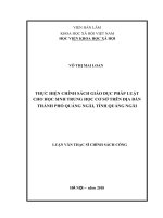 Hủy bản án sơ thẩm theo pháp luật Tố tụng hình sự Việt Nam từ thực tiễn thành phố Hồ Chí Minh
