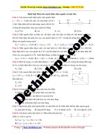 14 câu hỏi về định luật ohm cho mạch điện chứa nguồn và máy thu 