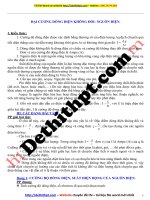 Đại cương dòng điện không đổi  điện   c2 dòng điện không đổi  