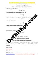 BÀI tập TN vật lí 11 c5 cảm ỨNG điện từ 