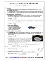 Bài tập chương 1   vật lý lớp 10   động học chất điểm   đáp án 