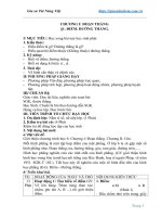 Tài liệu môn toán lớp 6 hình học 