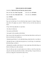 đồ án thiết kế mô hình máy phun ép nhựa