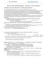 Bài tập hình học nâng cao lớp 6 