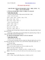 Đề cương ôn tập toán 5 lên 6 