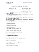 Đề kiểm tra cuối học kỳ 2 môn tiếng việt lớp 2 