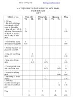 Đề thi toán lớp 5 hoc kì 1 có lời giải 