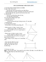 Các dạng toán hình học lớp 5 