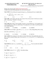 đề thi thử toán THPTQG 2018 trường THPT chuyên quang trung – bình phước lần 5