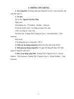 sáng kiến kinh nghiệm Phương pháp gây hứng thú cho học sinh trong học tập môn âm nhạc 8