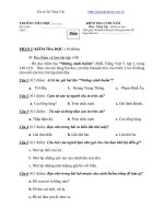 Đề thi tiếng việt lớp 5 cuối học kỳ 2 có đáp án 