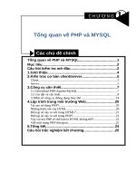 Bài giảng PHP và MyQL chương 1 