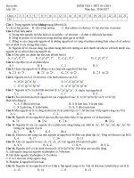 de kiem tra 1 tiet hoa 10 lan 1