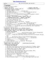 Đề cương ôn tập tiếng anh 9 học kỳ 2 