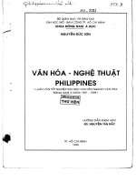 Văn hóa nghệ thuật philippines 