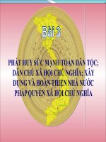 Xay dung nha nuoc phap quyen XHCN - 2