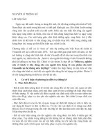 Điều tra, nghiên cứu về hành vi tiêu dùng sữa của người tiêu dùng về sản phẩm sữa tươi Vinamilk tại hệ thống siêu thị BigC