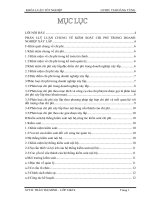 Luận văn kiểm soát chi phí trong doanh nghiệp xây lắp